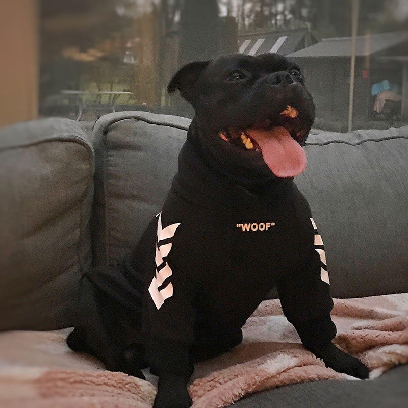 Dog "Woof" Hoodie